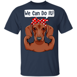 We Can Do It Funny Dog Pet Lover Owner Matching Dog Shirt For Kids Women Gifts T-Shirt - Macnystore