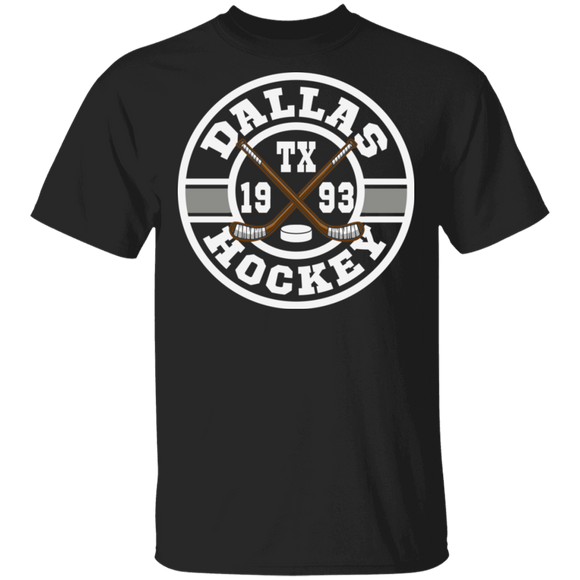 Hockey Lover Shirt Texas Dallas 1993 Cool Ice Hockey Player Lover Gifts T-Shirt - Macnystore