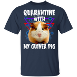 Funny Guinea Pig Shirt Matching Guinea Pig Lover Fans Social Distancing Gifts T-Shirt - Macnystore