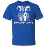Father Son Best Friends For Life Cute Autism Awareness Month Autistic Children Autism Patient Kids Men Women Gifts T-Shirt - Macnystore