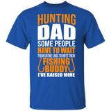 Hunting Dad Fishing Buddy I've Raised Mine Funny Fishhook Shirt Fish Hunting Lover Fisher Gifts T-Shirt - Macnystore