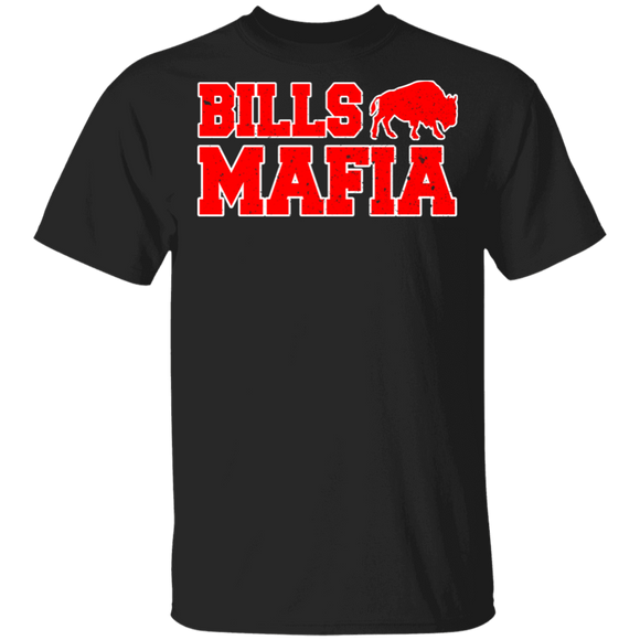 Football Shirt Vintage Bills Mafia Funny Buffalo Football Player Lover Matching Sport Group Gifts T-Shirt - Macnystore