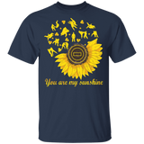 You Are My Sunshine Cool Sunflower Wrestling Shirt Matching Professional Wrestling Sport Lover Wrestler Gifts T-Shirt - Macnystore