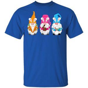 Bunny Gnomes Funny Gnome Lover Rabbit Bunny Eggs Easter Day Matching Shirt For Kids Women Christian Gifts T-Shirt - Macnystore