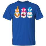 Bunny Gnomes Funny Gnome Lover Rabbit Bunny Eggs Easter Day Matching Shirt For Kids Women Christian Gifts T-Shirt - Macnystore