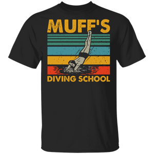 Halloween Scuba Diving Lover Shirt Muff's Diving School Funny Halloween Scuba Diving Lover Gifts T-Shirt - Macnystore