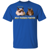 Best Friends Forever Cat Lover G500B Gildan Youth 5.3 oz 100% Cotton T-Shirt - Macnystore