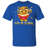 100th Day Of School Funny Owl Lover Fans Kids Preschool Kindergarten Elementary Student Teacher Gifts Youth T-Shirt - Macnystore