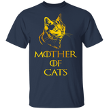 Mother Of Cats Funny Cat Shirt Matching Women Mom Mother's Day Gifts T-Shirt - Macnystore