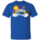 I Hate People Cute Grateful Dead Dancing Bears Rainbow Shirt Matching Kids Men Women Gifts T-Shirt - Macnystore
