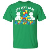 It's Ok To Be Different Cute Hippo Autism Awareness Autistic Children Autism Patient Kids Men Women Hippo Lover Gifts Youth T-Shirt - Macnystore