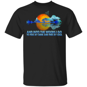 And Into The Woods I Go To Free My Mind And Find My Soul ATV Four Wheeler Lover Gifts T-Shirt - Macnystore