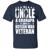 I'm A Uncle A Grandpa And A Korean War Veteran Father's Day Gifts T-Shirt - Macnystore
