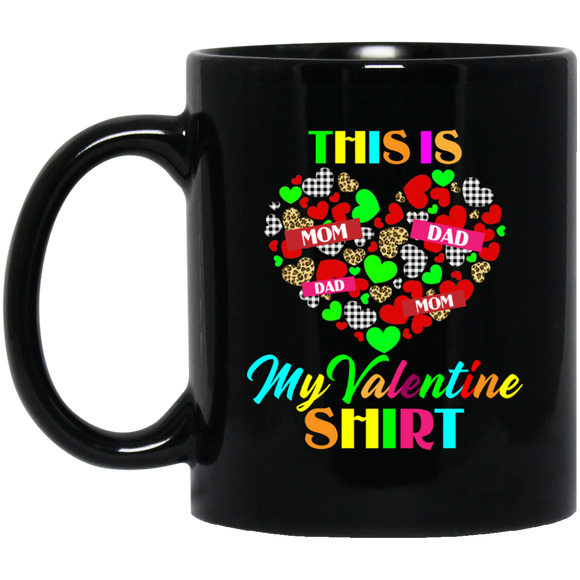 This Is My Valentine Shirt Matching Shirts For Family Kids Boys Girl Son Daughter Personalized Valentine Gifts Mug - Macnystore