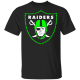 Oakland Raiders St Patrick Day Funny Football Fans Shamrocks Lover SHam T-Shirt - Macnystore