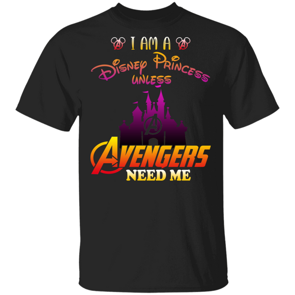 Movie Lover Shirt I Am A Princess Unless Cool Cartoon Movie Superheros Lover Gifts T-Shirt - Macnystore