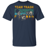 Team Trash Funny Raccoon Lover Raccoon Shirt Matching Women Men Gifts T-Shirt - Macnystore