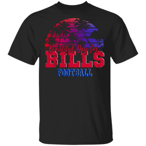 Football Lover Shirt Vintage Retro Beautiful Day For Bills Football Cute Sport Football Team Player Lover Gifts T-Shirt - Macnystore
