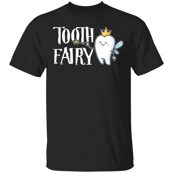Tooth Fairy Funny Tooth Dental Dentist Cute Halloween Gifts T-Shirt - Macnystore