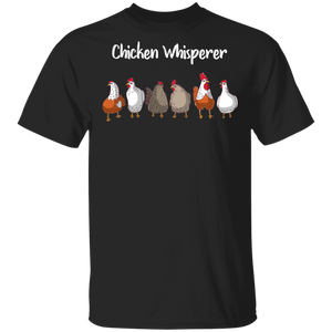 Farmer Chicken Shirt Chicken Whisperer Funny Farm Kids Chicken Lover Farmer Gifts T-Shirt - Macnystore