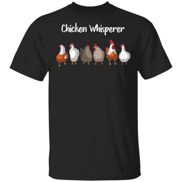 Farmer Chicken Shirt Chicken Whisperer Funny Farm Kids Chicken Lover Farmer Gifts T-Shirt - Macnystore