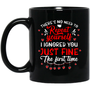 There's No Need To Repeat Yourself Matching Shirts For Couples Funny Couple Girls Women Mens Personalized Valentine Gifts Mug - Macnystore