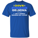 Down Syndrome Grandma Definition Down Syndrome Awareness Cute Down Syndrome Patient Three #21 Chromosomes Women Family Gifts T-Shirt - Macnystore