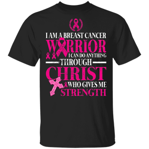 Breast Cancer Warrior Raise Awareness T-Shirt - Macnystore