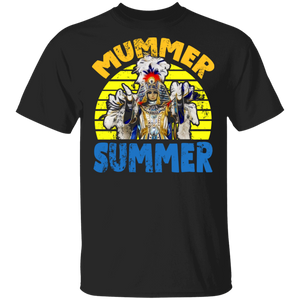 Vintage Retro Mummer Summer Cool Summer Mummers Gifts T-Shirt - Macnystore