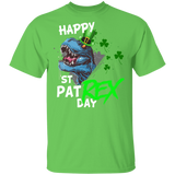 Happy St Patrex Day Patricks Day T-rex T-Shirt - Macnystore