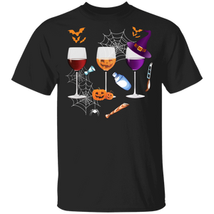 Halloween Shirt Bartender Witch Hat Pumpkin Bat Broom Halloween Gifts Halloween T-Shirt - Macnystore
