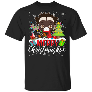 Christmas Muskox Funny Merry Christmuskox Muskox X-mas Muskox Lover Gifts T-Shirt - Macnystore