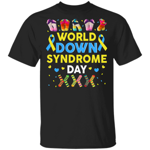 Cool Socks World Down Syndrome Awareness Supporters Gifts T-Shirt - Macnystore