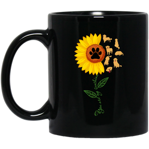 You Are My Sunshine Sunflower Flower Golden Retriever Dog Pet Lover Owner Gifts Mug - Macnystore