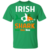 Irish Shark Doo Doo Doo St Patricks Day Youth T-Shirt - Macnystore