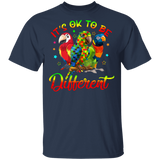 It's Ok To Be Different Parrot Lover Autism Awareness Cute Autism Mom Dad Kids Gifts T-Shirt - Macnystore