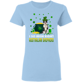 I So Irish Right Australian Shepherd Dog Lover St. Patrick's Day Gifts Ladies T-Shirt - Macnystore