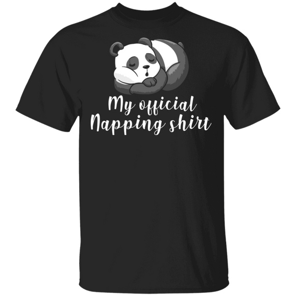 Cute Panda Official Napping T-Shirt - Macnystore