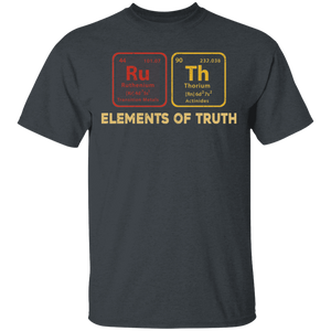 Science Lover Shirt Ruth Periodic Elements Of Truth Table Elements RBG Bader Ginsburg Meme Gifts Christmas T-Shirt - Macnystore