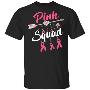 Pink Squad Cool Dream Catcher Breast Cancer Awareness Gifts T-Shirt - Macnystore