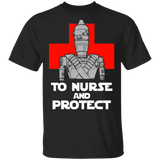 Comic To Nurse An Protect Funny Protect Nurse Movies Star Lover T-Shirt - Macnystore
