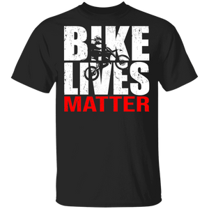 Bike Lives Matter Funny Dirt Biker Driver Motorbike Lover Fans Biker Gifts T-Shirt - Macnystore
