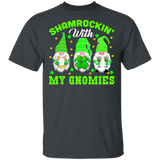 Shamrockin' With My Gnomies Funny Gnomes Unisex T-Shirt T-Shirt - Macnystore