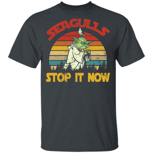 Seagulls Stop It Now Master Yoda Youth T-Shirt - Macnystore
