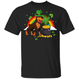 Leprechaun Dobermann Dog Lover St Patrick's Day Gifts Youth T-Shirt - Macnystore
