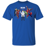 Superheroes Doctor Funny Cute Hero Doctor Stethoscope Shirt Matching Doctor Nurse Medical Men Women Gifts T-Shirt - Macnystore