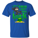 I'm A Ninja I Don't Need Luck Green Shamrock Leprechaun Irish Funny Mens Womens St Patrick's Day Gifts T-Shirt - Macnystore