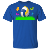 Volleyball Egg Funny Rabbit Bunny Eggs Easter Day Matching Shirt For Kids Men Women Volleyball Player Lover Gifts T-Shirt - Macnystore