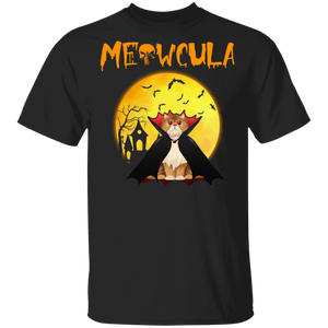 Meowcula Cool Persian Cats Lover Halloween Gifts T-Shirt - Macnystore