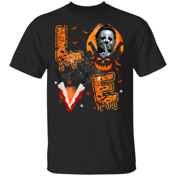 Love Halloween Scary Pumpkin Ghostly Horror Gifts (1) T-Shirt - Macnystore